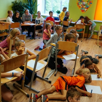 Vasaras nometne 2015 - Vasaras nometne notika Sējas pamatskolā no 24. - 26. augustam.