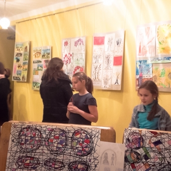 Rudens cēliena darbu izstādes atklāšana - 