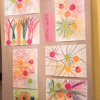 Rudens cēliena darbu izstādes atklāšana - 