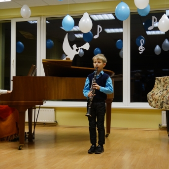 Klavieru un pūšaminstrumentu nodaļas audzēkņu koncerts - 