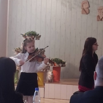 Vijoles spēles audzēkņu konkurss Inčukalnā - 