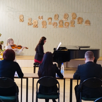 Vijoles spēles audzēkņu konkurss Inčukalnā - 