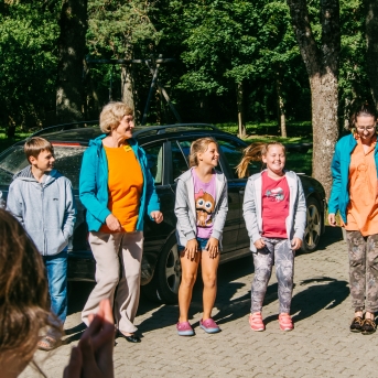 Nometnes 1. diena! - 