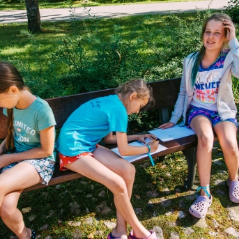 Nometnes 1. diena! - 