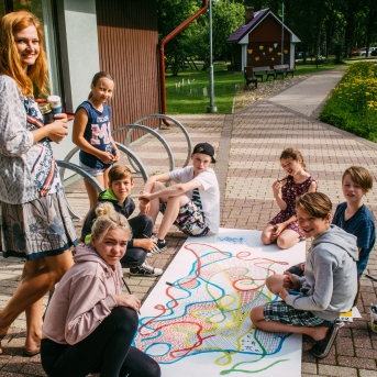 Nometnes 4. diena - gatavošanās noslēgumam - 