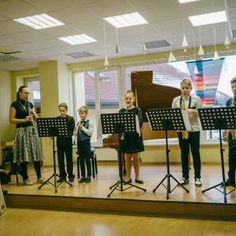 Ziemassvētki SMMS Pūtēju un klavieru nod. koncerts - 