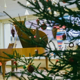 Ziemassvētki SMMS Pūtēju un klavieru nod. koncerts - 