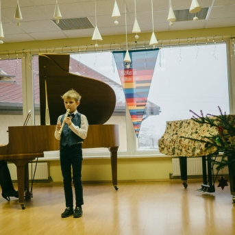 Ziemassvētki SMMS Pūtēju un klavieru nod. koncerts - 