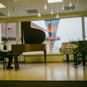 Ziemassvētki SMMS Pūtēju un klavieru nod. koncerts - 