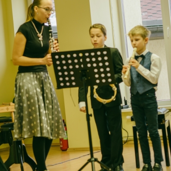 Ziemassvētki SMMS Pūtēju un klavieru nod. koncerts - 