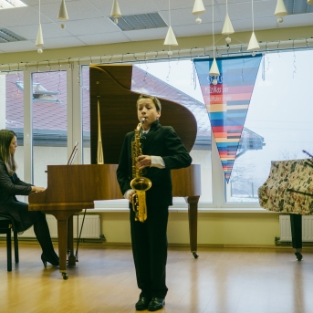 Ziemassvētki SMMS Pūtēju un klavieru nod. koncerts - 