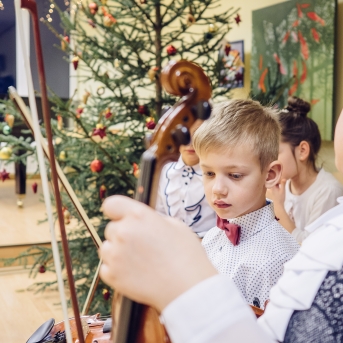 Stīgu nodaļas Ziemassvētki koncerts - 