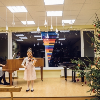 Stīgu nodaļas Ziemassvētki koncerts - 