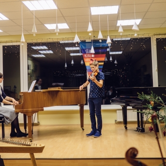 Stīgu nodaļas Ziemassvētki koncerts - 