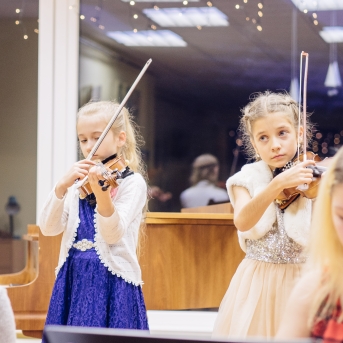 Stīgu nodaļas Ziemassvētki koncerts - 