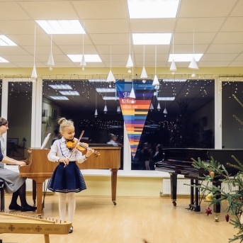 Stīgu nodaļas Ziemassvētki koncerts - 