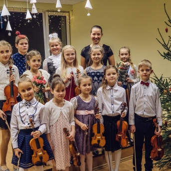 Stīgu nodaļas Ziemassvētki koncerts - 