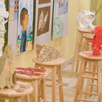 Ziemassvētki mākslas nodaļā - 