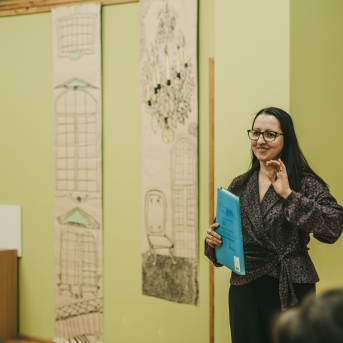 Ziemassvētki mākslas nodaļā - 