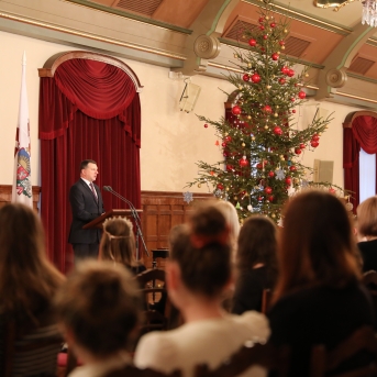 Tikšanās ar Valsts prezidentu Raimondu Vējoni - Autors: Gatis Bergmanis, Latvijas Valsts prezidenta kanceleja
