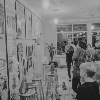 Ziemassvētki mākslas nodaļā - 