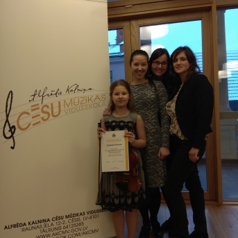 Valsts konkursa II kārta stīgu instrumentu spēlē Cēsīs - 