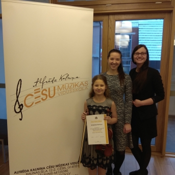 Valsts konkursa II kārta stīgu instrumentu spēlē Cēsīs - 