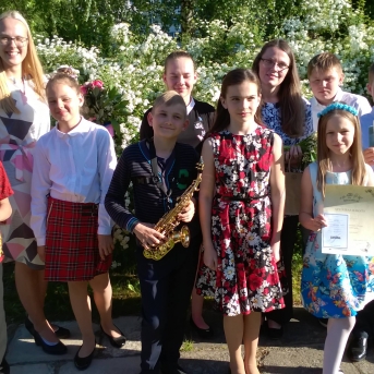 Pūšaminstrumentu un pianistu nodaļu semestra noslēguma koncerts - 