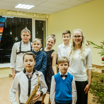 Ziemassvētki SMMS mūzikas nodaļā - 