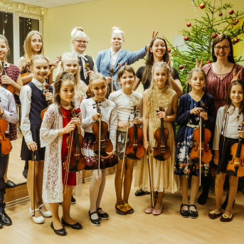 Ziemassvētki SMMS mūzikas nodaļā - 