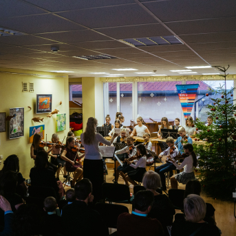 Ziemassvētki SMMS mūzikas nodaļā - 