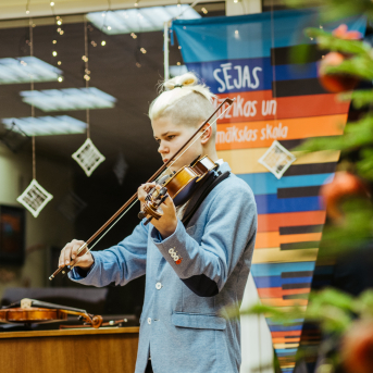 Ziemassvētki SMMS mūzikas nodaļā - 