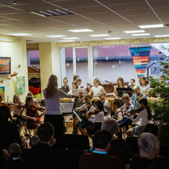 Ziemassvētki SMMS mūzikas nodaļā - 