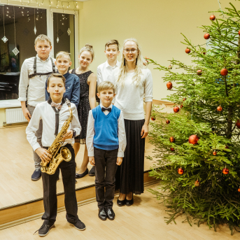 Ziemassvētki SMMS mūzikas nodaļā - 