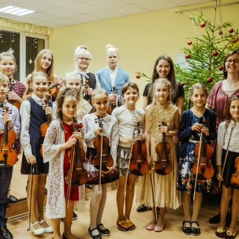 Ziemassvētki SMMS mūzikas nodaļā - 