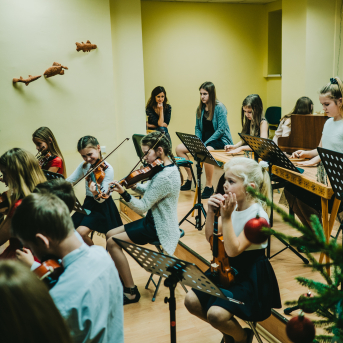 Ziemassvētki SMMS mūzikas nodaļā - 