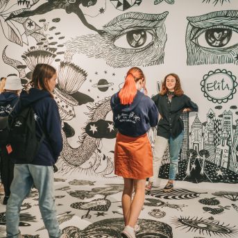 SMMS bauda mākslu - 