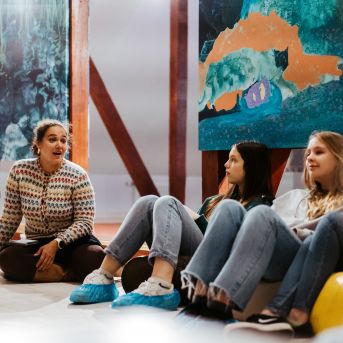 Mākslas terapeites lekcija - 