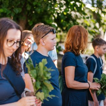Saulkrastu nov. svētku gājiens - Foto: Ginta Zīverte un SMMS