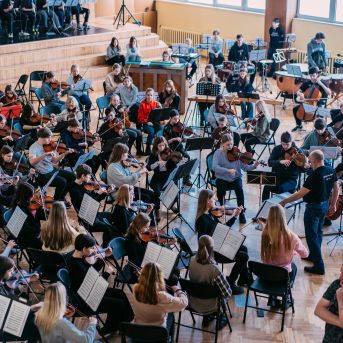 XXI Vidzemes jauniešu kamerorķestru festivāls Lēdurgā - Foto: SMMS un Gundars Kaminskis