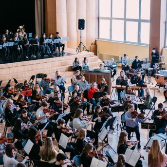 XXI Vidzemes jauniešu kamerorķestru festivāls Lēdurgā - Foto: SMMS un Gundars Kaminskis