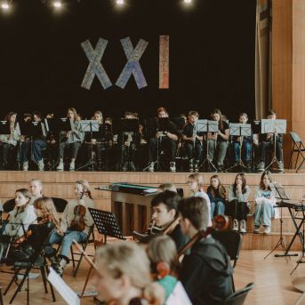 XXI Vidzemes jauniešu kamerorķestru festivāls Lēdurgā - Foto: SMMS un Gundars Kaminskis