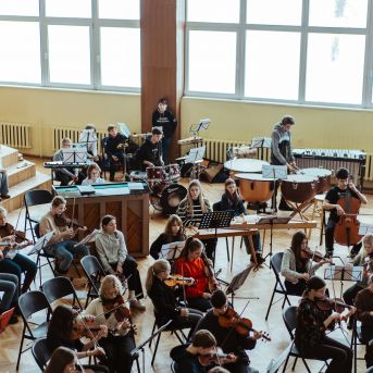 XXI Vidzemes jauniešu kamerorķestru festivāls Lēdurgā - Foto: SMMS un Gundars Kaminskis