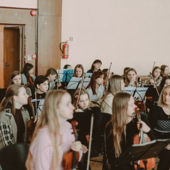 XXI Vidzemes jauniešu kamerorķestru festivāls Lēdurgā - Foto: SMMS un Gundars Kaminskis