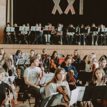 XXI Vidzemes jauniešu kamerorķestru festivāls Lēdurgā - Foto: SMMS un Gundars Kaminskis