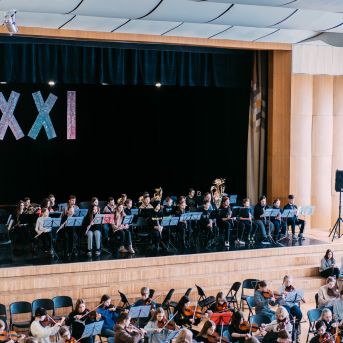 XXI Vidzemes jauniešu kamerorķestru festivāls Lēdurgā - Foto: SMMS un Gundars Kaminskis