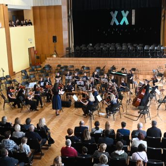 XXI Vidzemes jauniešu kamerorķestru festivāls Lēdurgā - Foto: SMMS un Gundars Kaminskis