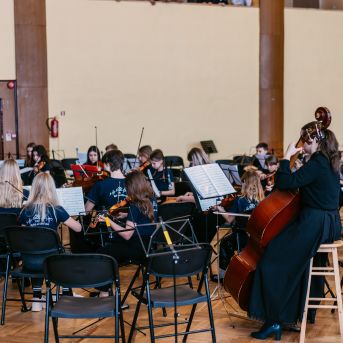 XXI Vidzemes jauniešu kamerorķestru festivāls Lēdurgā - Foto: SMMS un Gundars Kaminskis
