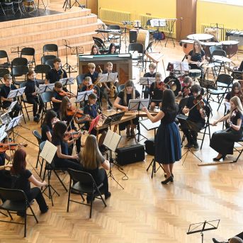 XXI Vidzemes jauniešu kamerorķestru festivāls Lēdurgā - Foto: SMMS un Gundars Kaminskis