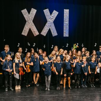 XXI Vidzemes jauniešu kamerorķestru festivāls Lēdurgā - Foto: SMMS un Gundars Kaminskis